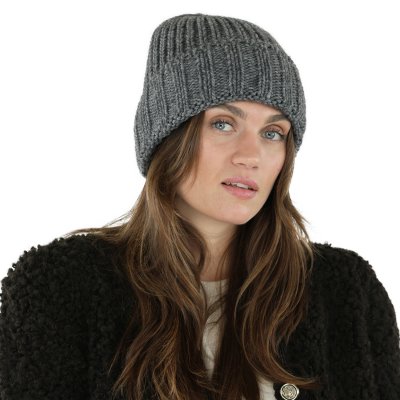 Beanies - Gårda Val d'Isère Wool Mix Beanie (grå)