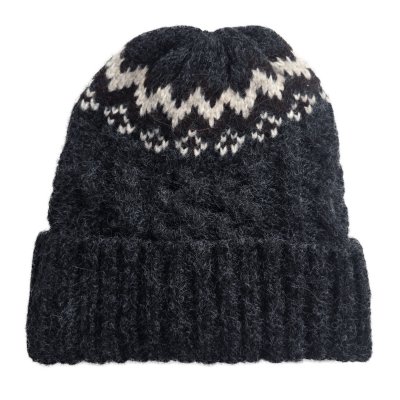 Beanies - Gårda Vallanes Wool Mix Beanie (mørkegrå)