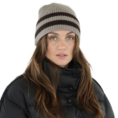 Beanies - Gårda Champéry Cashmere Mix Beanie (brun/beige)