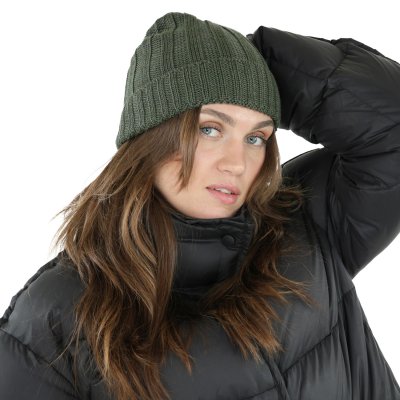 Beanies - Gårda Lenzerheide Merino Wool Beanie (grønn)