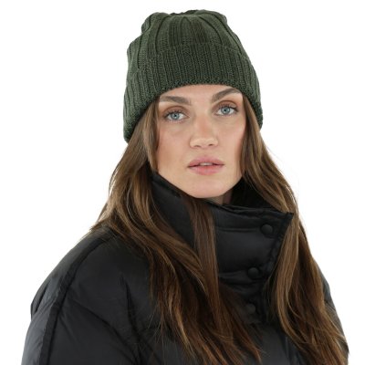 Beanies - Gårda Lenzerheide Merino Wool Beanie (grønn)