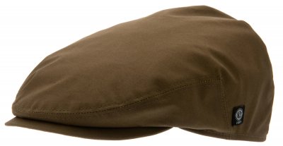Sixpence / Flat cap - CTH Ericson Spencer Waxed Cotton Earflap Cap (Grønn)