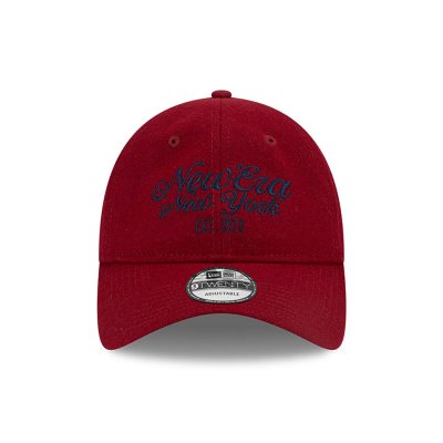 Caps - New Era Melton 9TWENTY (rød)