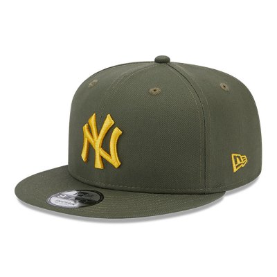 Caps - New Era Side Patch New York Yankees 9fifty (army)
