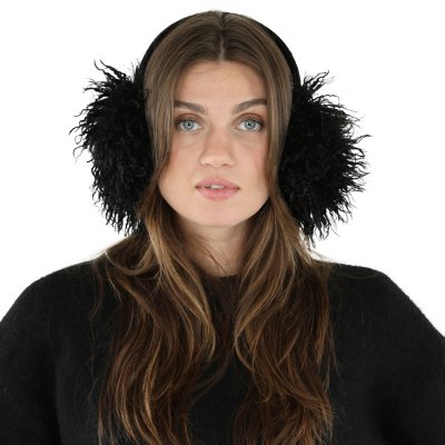 Ørevarmere - Gårda Avola Faux Fur Ear Muffs (svart)