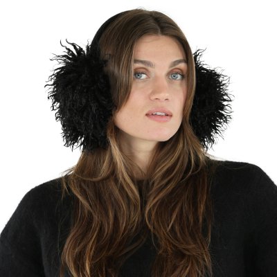 Ørevarmere - Gårda Avola Faux Fur Ear Muffs (svart)
