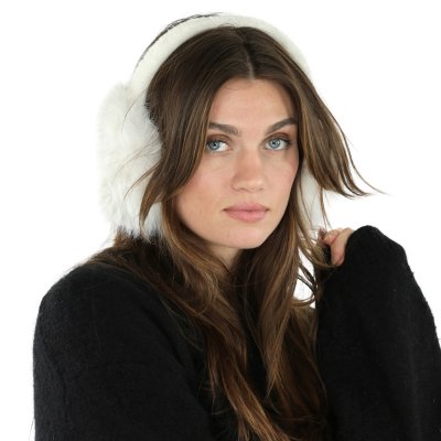Ørevarmere - Gårda Kersley Faux Fur Ear Muffs (hvit)