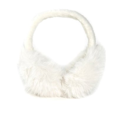 Ørevarmere - Gårda Kersley Faux Fur Ear Muffs (hvit)