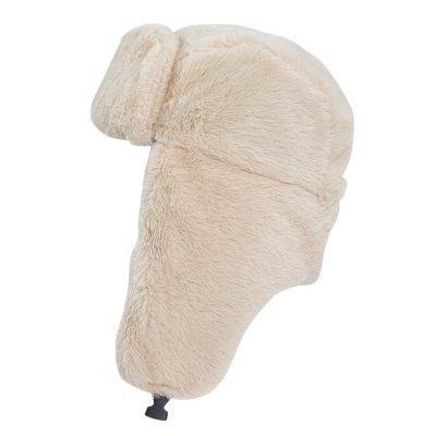Pelslue - Gårda Angora Trapper Hat (krem)