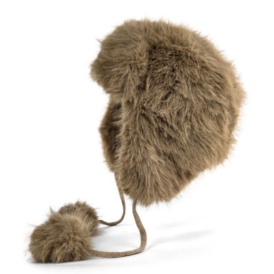 Pelshette - Gårda Tortel Faux Fur Trapper Hat (natur)