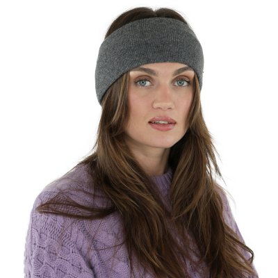 Pannebånd - Gårda Crans-Montana Wool Mix Headband (grå)