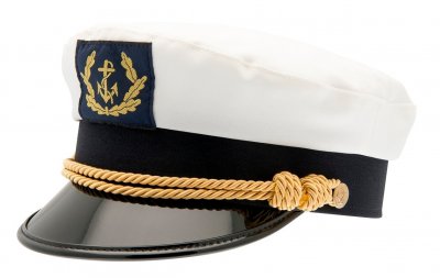 Sixpence / Flat cap - CTH Ericson Sailor Wool Blend (hvit)