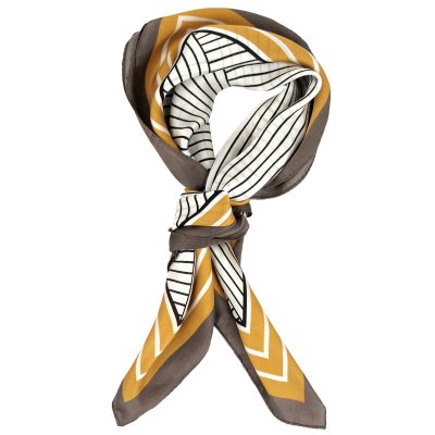 Tørkle - Gårda Bayonne Satin Scarf (brun)