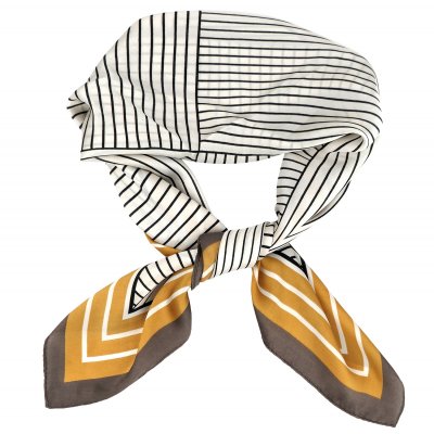 Tørkle - Gårda Bayonne Satin Scarf (brun)