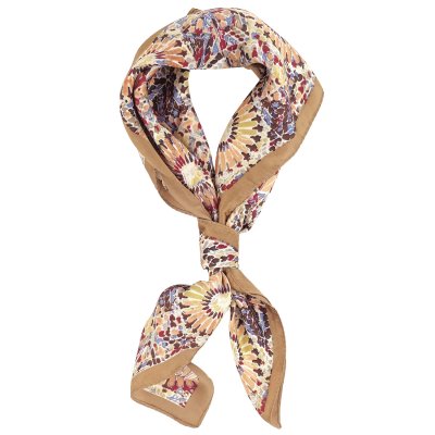 Tørkle - Gårda Bizerte Satin Scarf (beige/multi)