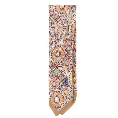 Tørkle - Gårda Bizerte Satin Scarf (beige/multi)