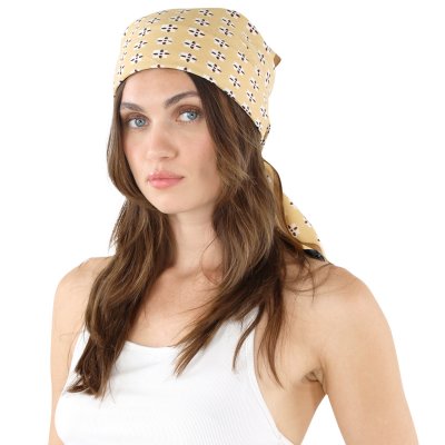 Tørkle - Gårda Carouge Satin Scarf (beige)