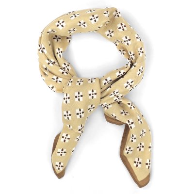Tørkle - Gårda Carouge Satin Scarf (beige)