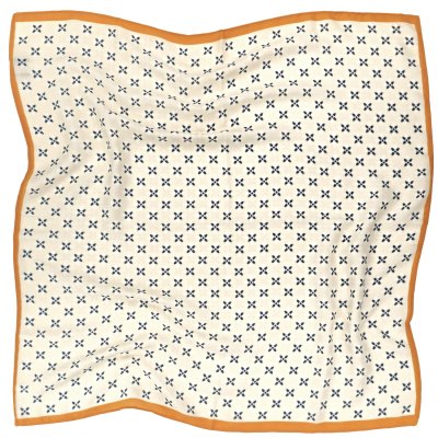 Tørkle - Gårda Carouge Satin Scarf (krem)