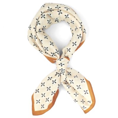 Tørkle - Gårda Carouge Satin Scarf (krem)