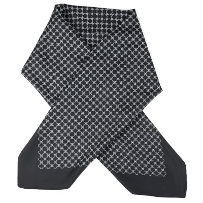 Tørkle - Gårda Lourdes Satin Scarf (svart)