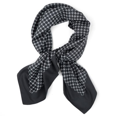 Tørkle - Gårda Lourdes Satin Scarf (svart)