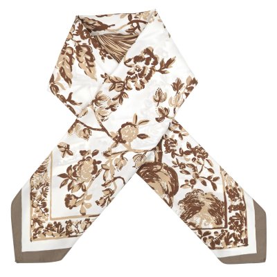 Tørkle - Gårda Provence Satin Scarf (brun)