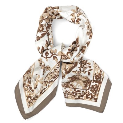 Tørkle - Gårda Provence Satin Scarf (brun)