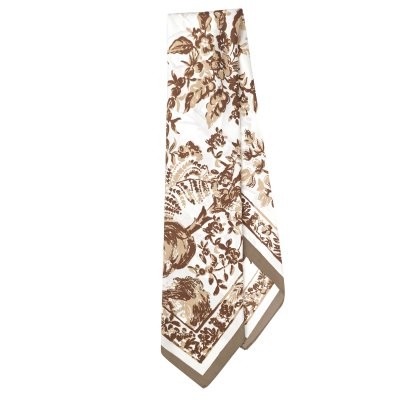 Tørkle - Gårda Provence Satin Scarf (brun)