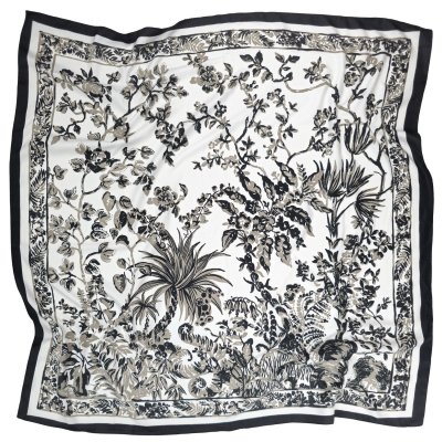 Tørkle - Gårda Provence Satin Scarf (svart)