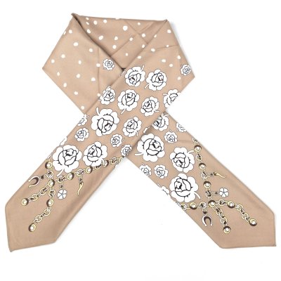 Tørkle - Gårda Sousse Satin Scarf (rose)