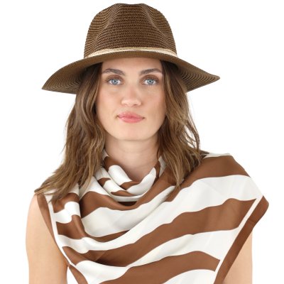 Tørkle - Gårda Zebra Satin Scarf (brun)