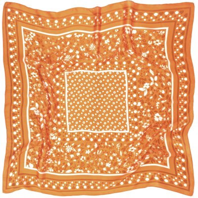 Tørkle - Gårda Comino Satin Scarf (oransje)