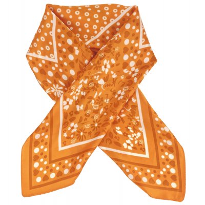 Tørkle - Gårda Comino Satin Scarf (oransje)