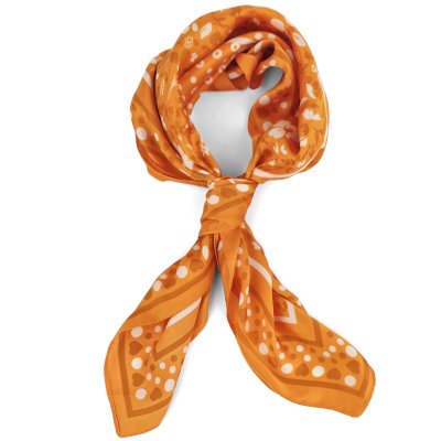 Tørkle - Gårda Comino Satin Scarf (oransje)
