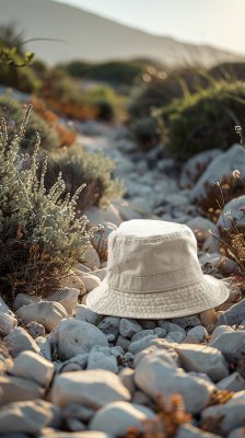 Hatter - Gårda Sawyer Bucket Hat (off-white)