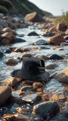 Hatter - Gårda Sawyer Bucket Hat (svart)