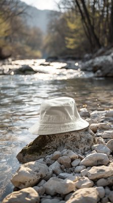 Hatter - Gårda Sawyer Bucket Hat (hvit)
