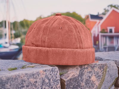 Beanies - Gårda Rossville Docker Beanie (oransje)
