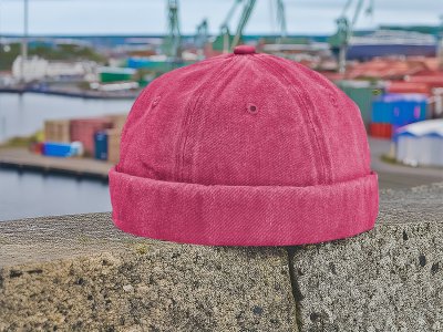 Beanies - Gårda Rossville Docker Beanie (rosa)