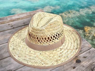 Hatter - Gårda Beach Gambler Hat (natur)