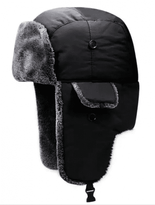 Pelslue - Gårda Trapper Hat (sort)