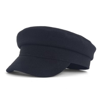 Sixpence / Flat cap - Gårda Chilton Fiddler Cap (svart)
