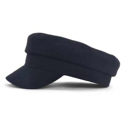 Sixpence / Flat cap - Gårda Chilton Fiddler Cap (svart)