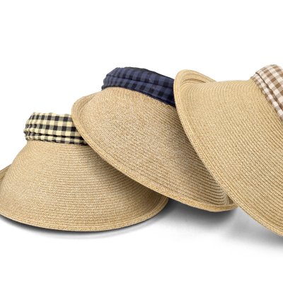 Solskjerm - Gårda Split Visor (naturlig/svart/blå)