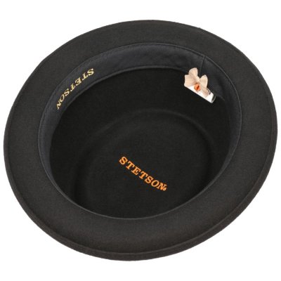 Hatter - Stetson Pennsylvania Pork Pie Woolfelt (sort)