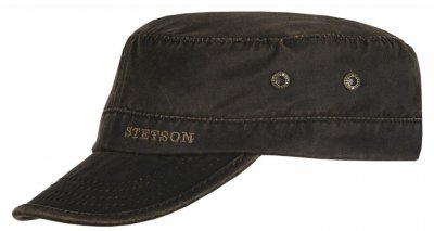 Sixpence / Flat cap - Stetson Army Cap (brun)