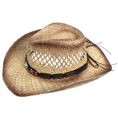 Stråhatt - Gårda Amalfi Western Hat (natur)
