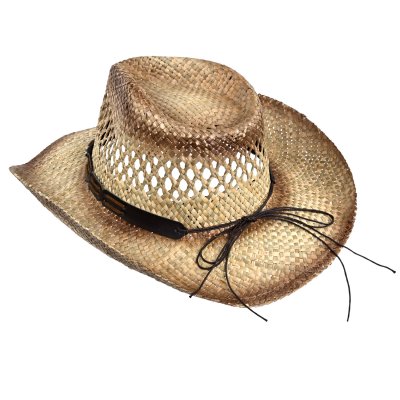 Stråhatt - Gårda Amalfi Western Hat (natur)