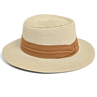 Stråhatt - Gårda Corfu Gambler (beige/brun)